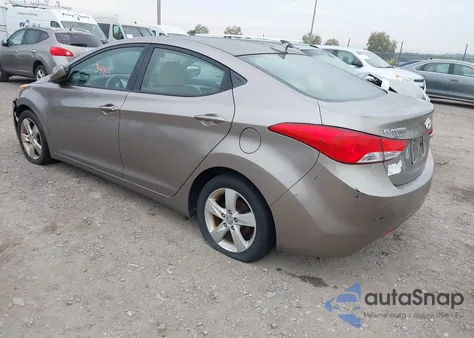 2012 Hyundai Elantra Gls from USA, damaged, VIN 5NPDH4AE7CH132238